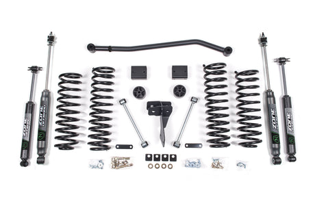 4 Inch Lift Kit | Jeep Wrangler JK (12-18) 2-Door Zone Offroad