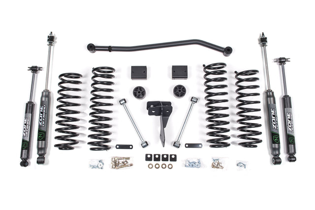 4 Inch Lift Kit | Jeep Wrangler JK (12-18) 2-Door Zone Offroad
