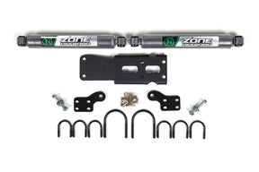 Dual Steering Stabilizer Kit w/ Shocks | Jeep Wrangler JK (07-18) Zone Offroad