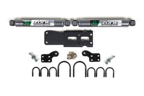 Dual Steering Stabilizer Kit w/ Shocks | Jeep Wrangler JK (07-18) Zone Offroad