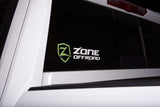 Zone Vinyl Logo Decal - Green + White Zone Offroad
