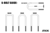 Automotive Axle U-Bolt - Square Zone Offroad