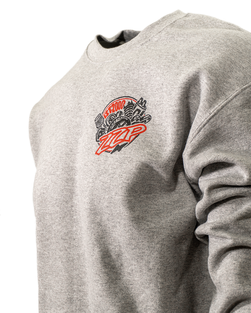 ZZP Grey Crew Neck Sweatshirt