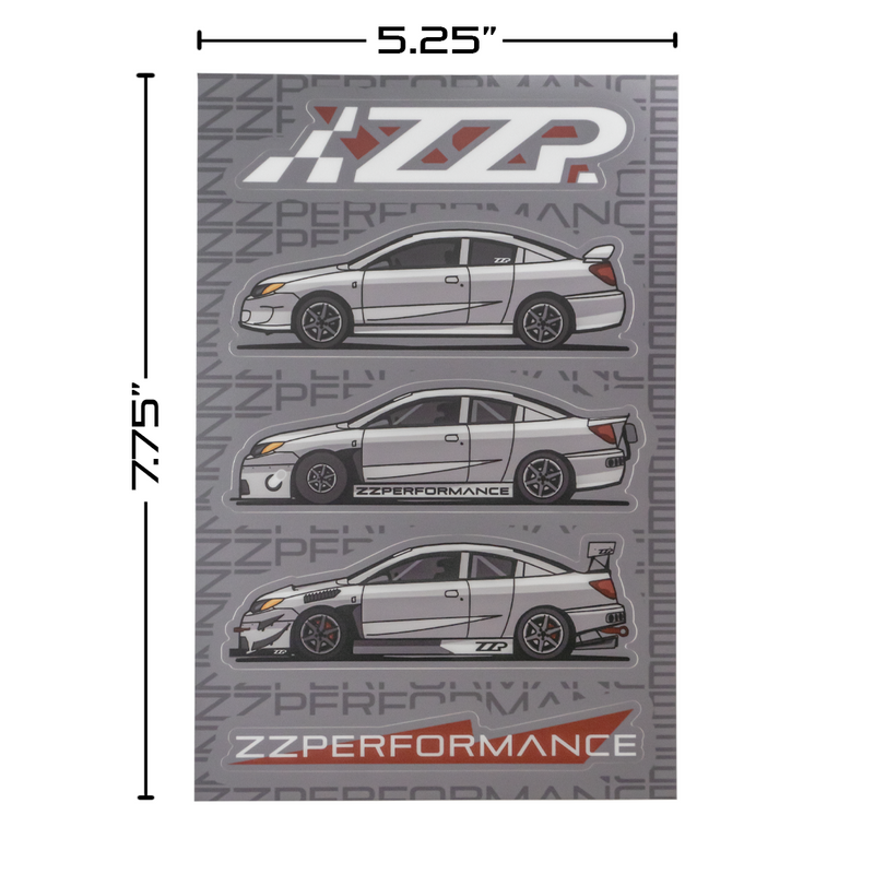 ZZP Ion Redline Sticker Sheet