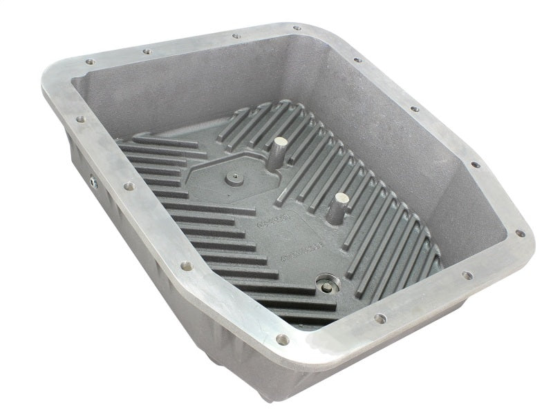 aFe Transmission Pan (Raw); Ford Trucks 93-08 AODE/4R70W