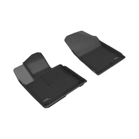 3D MAXpider 2023 Kia Sportage Hybrid Kagu 1st Row Floormat - Black 3D MAXpider