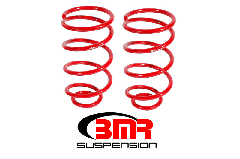 BMR 64-66 A-Body Rear Lowering Springs - Red BMR Suspension