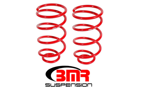 BMR 64-66 A-Body Rear Lowering Springs - Red BMR Suspension