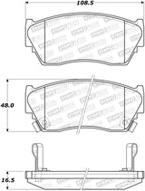 StopTech Street Brake Pads - Front