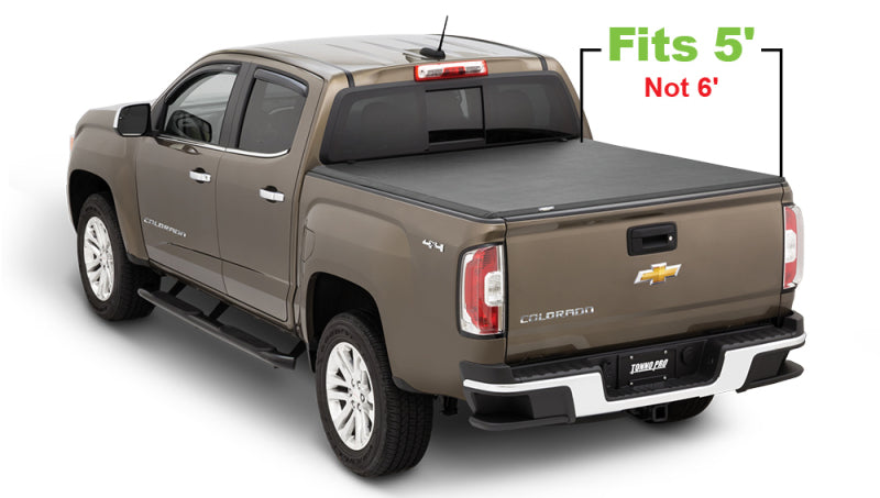 Tonno Pro 15-19 Chevy Colorado 5ft Fleetside Hard Fold Tonneau Cover