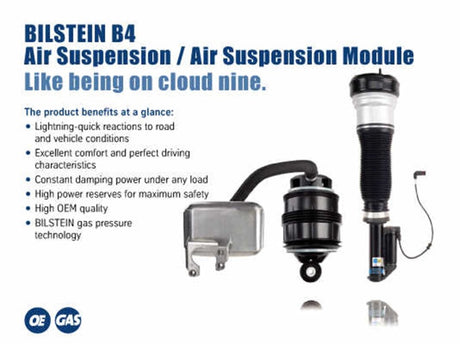 Bilstein 10-12 Land Rover Range Rover B4 OE Replacement Air Suspension Strut - Front Left Bilstein