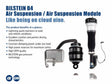 Bilstein B4 2007 Mercedes-Benz S550 4Matic Front Left Air Spring with Twintube Shock Absorber Bilstein