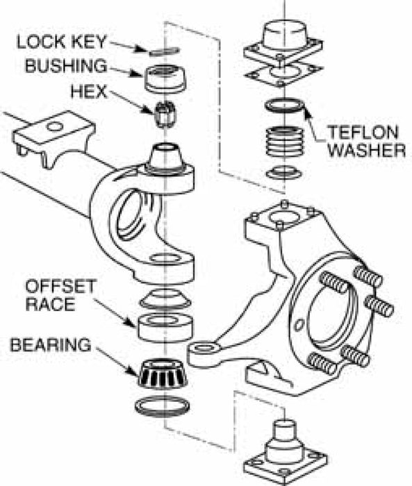 SPC Performance DANA 60 ADJ 1 deg.