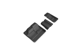 3D MAXpider 17-21 Tesla Model Y Kagu 3rd Row Floormats - Black 3D MAXpider