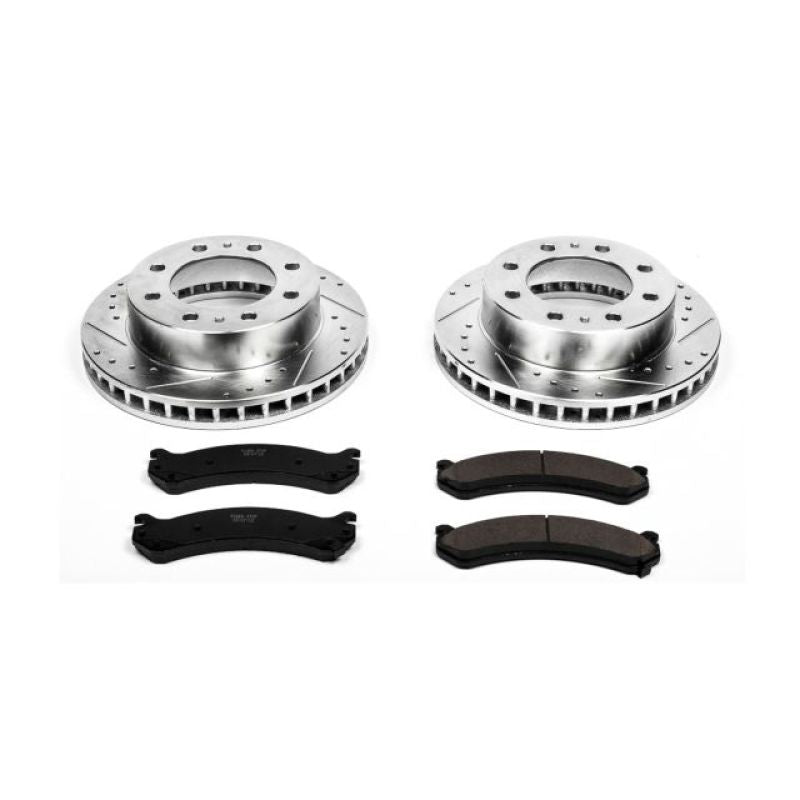 Power Stop 00-05 Cadillac DeVille Front Z23 Evolution Sport Brake Kit