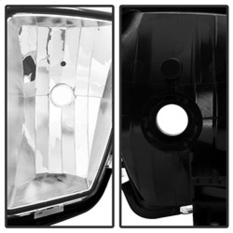 xTune Dodge Ram 2013-2016 1500 Only OEM Style Fog Lights w/Switch- Clear FL-DR13-C