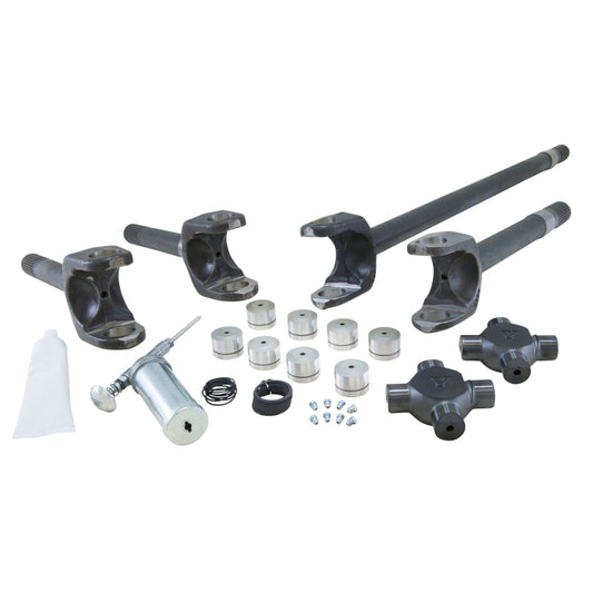 Yukon Gear Front 4340 Chrome-Moly Replacement Axle Kit For 77-91 GM / Dana 60 w/ 30/35 Splines