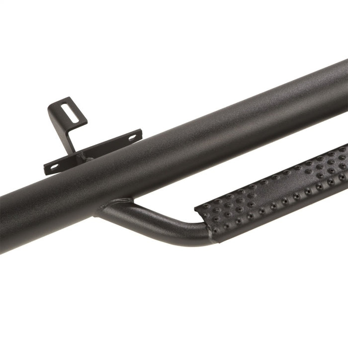 Rugged Ridge Spartan Nerf Bar Textured Black 07-18 Jeep Wrangler JKU 4 Door