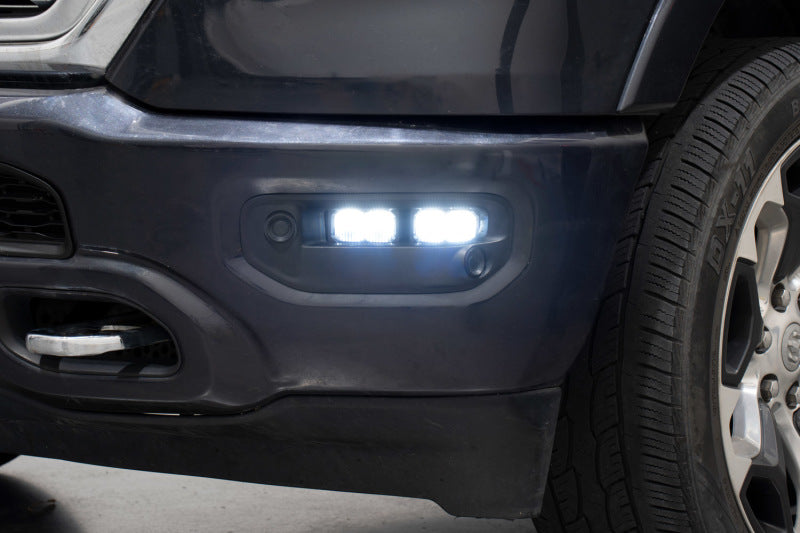 Diode Dynamics SSC2 LED Fog Pocket Kit for 2019-Present Ram - Yellow Sport