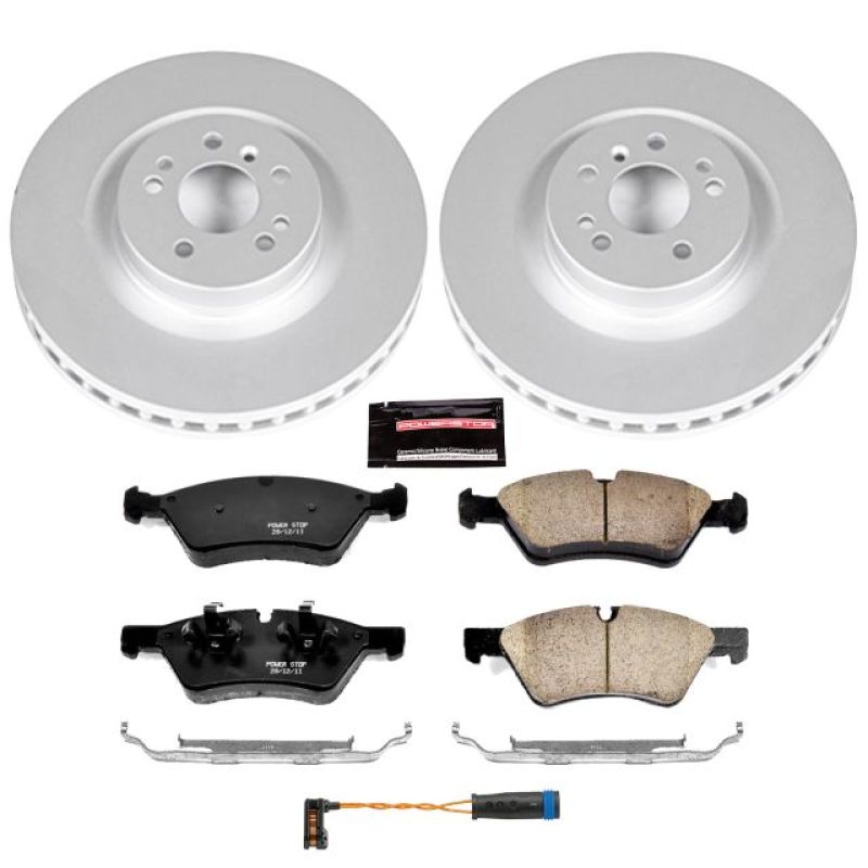 Power Stop 05-06 Mercedes-Benz G55 AMG Front Z23 Evolution Sport Coated Brake Kit