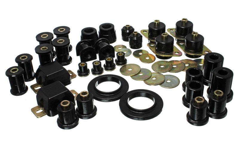 Energy Suspension 05-13 Toyota Tacoma 4WD/Prerunner 2WD Black Hyper-Flex Master Bushing Set