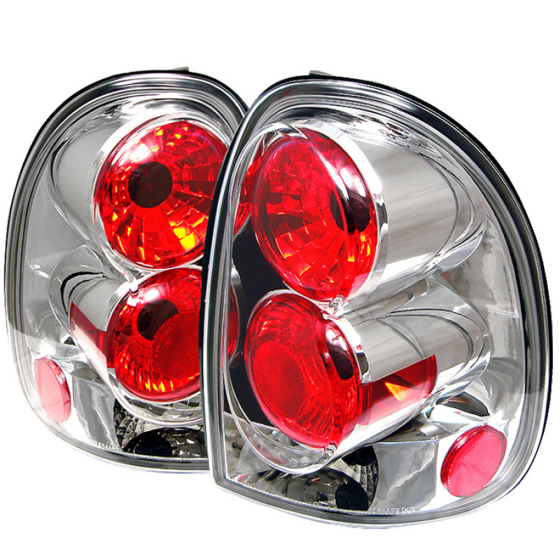 Spyder Dodge Caravan/Grand Caravan 96-00Euro Style Tail Lights Chrome ALT-YD-DC96-C