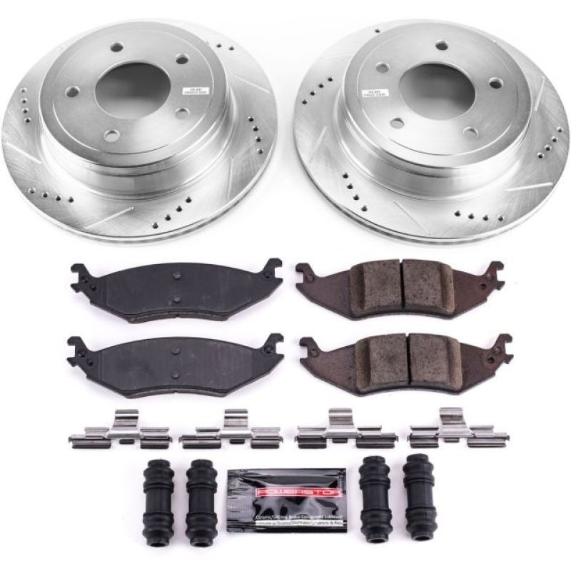 Power Stop 04-06 Ford E-150 Rear Z23 Evolution Sport Brake Kit