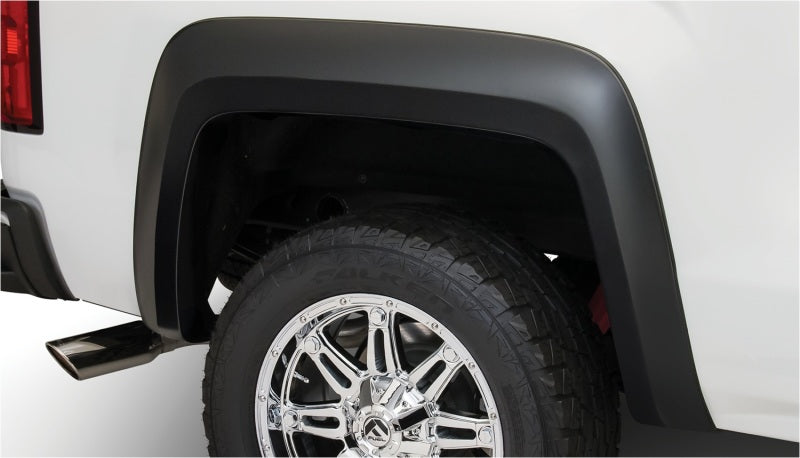 Bushwacker 14-15 GMC Sierra 1500 Extend-A-Fender Style Flares 4pc - Black