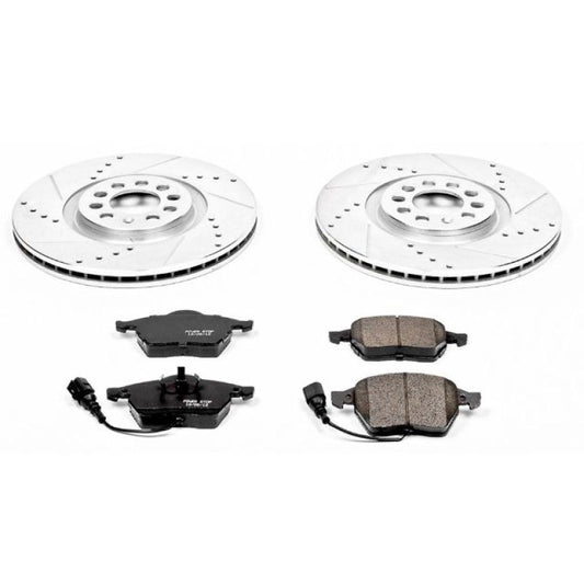 Power Stop 99-06 Audi TT Front Z23 Evolution Sport Brake Kit