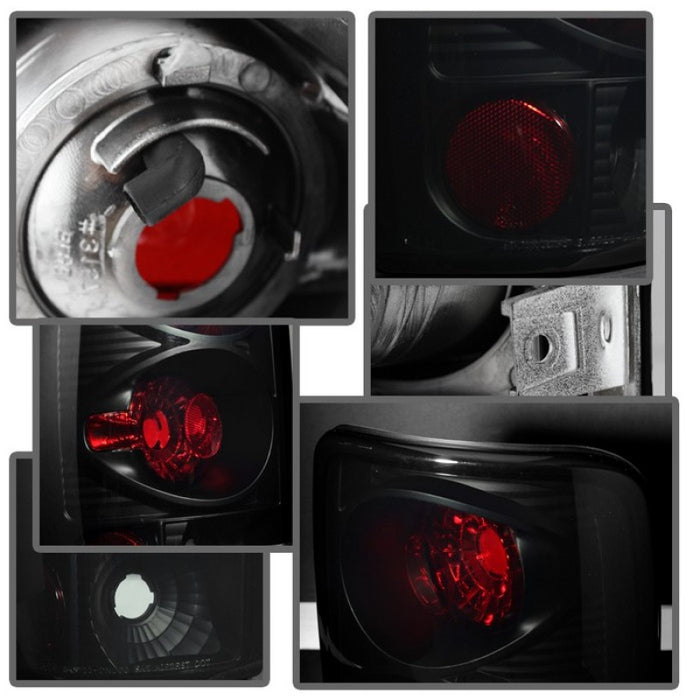 Spyder Chevy Suburban/Tahoe 1500/2500 00-06 Euro Style Tail Lights Black Smoke ALT-YD-CD00-BSM