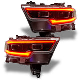Oracle 19-21 RAM 1500 Projector LED Headlight DRL Kit - ColorSHIFT RGBW+A w/o Cntrl
