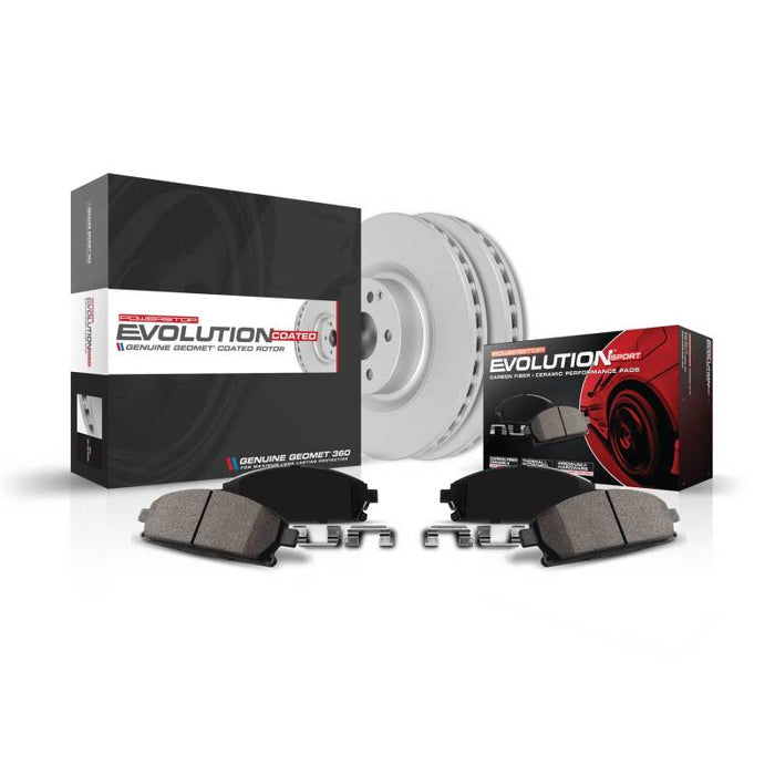 Power Stop 20-22 Kia Soul Front Z23 Evolution Brake Kit