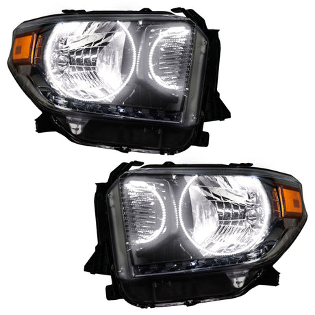 Oracle 14-17 Toyota Tundra SMD HL - Dual Halo Kit - ColorSHIFT w/ BC1 Controller