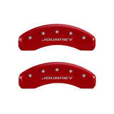 MGP 4 Caliper Covers Engraved Front & Rear With out stripes/Journey Yellow finish black ch