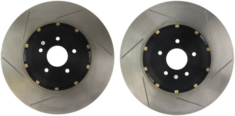 StopTech BMW 12-13 335i/14-15 435i w/ M Sport Brakes 370mmx30mm AeroRotor Drilled Fr Rotor Pair