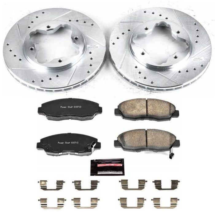 Power Stop 1997 Acura CL Front Z23 Evolution Sport Brake Kit