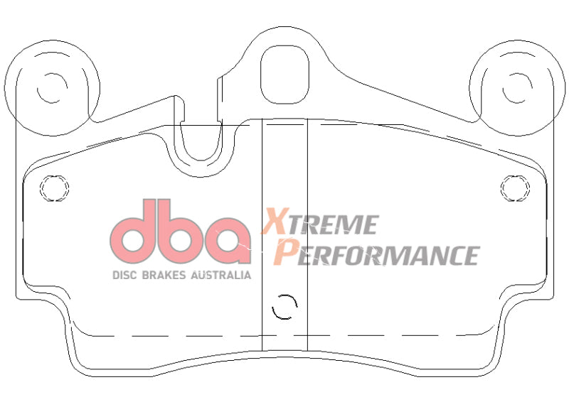 DBA 03-10 Porsche Cayenne XP650 Rear Brake Pads