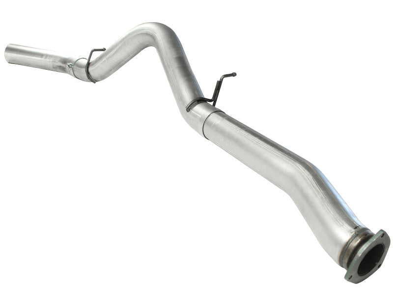 aFe ATLAS 5in Alum Steel DPF-Back Exhaust System 2007-10 GM Diesel Trucks V8-6.6L (td)