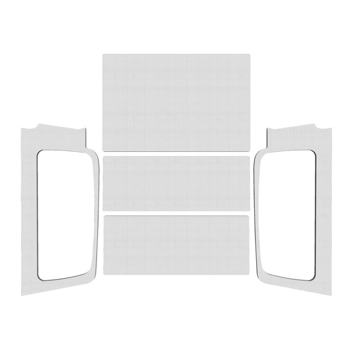 DEI 04-06 Jeep Wrangler LJ Unliminted Headliner Complete Kit - White