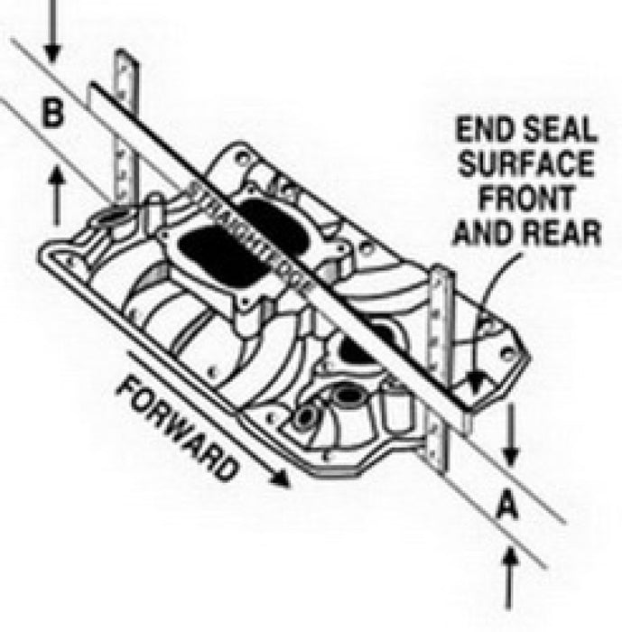 Edelbrock Performer 455 Olds Manifold