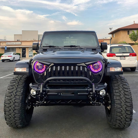 Oracle Oculus Bi-LED Projector Headlights for Jeep JL/Gladiator JT - ColorSHIFT 2
