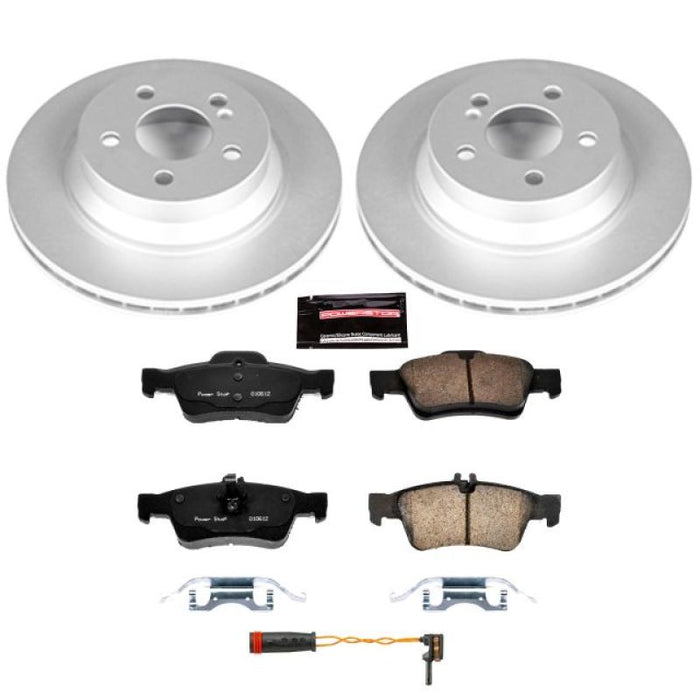 Power Stop 15-17 Mercedes-Benz CLS400 Rear Z23 Evolution Sport Coated Brake Kit