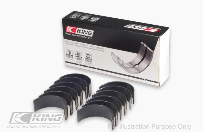 King Toyota 2Gr-FE/ 3GR-FE Polymer Coated (Size 0.05) Connecting Rod Bearing Set