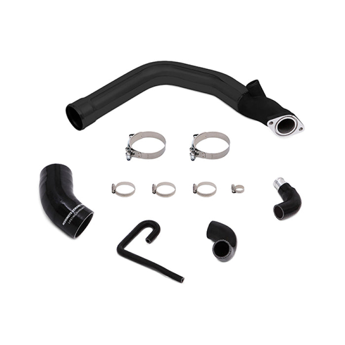 Mishimoto 2015 Subaru WRX Top-Mount Intercooler Kit - Powder Coated Black & Black Pipes