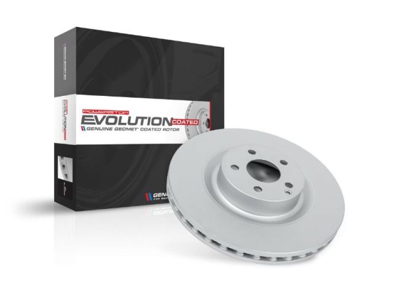 Power Stop 12-18 Tesla Model S Rear Evolution Geomet Coated Rotor