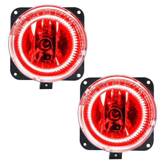 Oracle Lighting 05-07 Ford Escape Pre-Assembled LED Halo Fog Lights -Red SEE WARRANTY