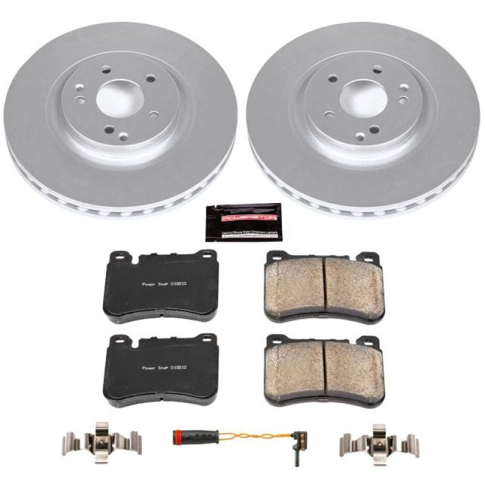 Power Stop 06-08 Mercedes-Benz SLK280 Front Z23 Evolution Sport Coated Brake Kit