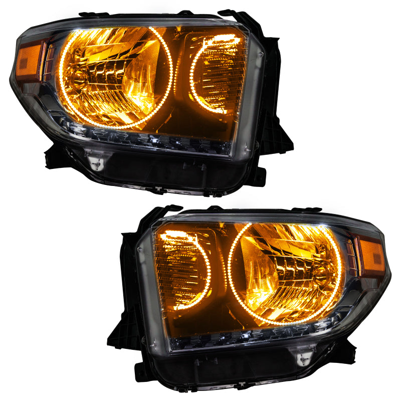 Oracle 14-17 Toyota Tundra SMD HL - Dual Halo Kit - ColorSHIFT w/ BC1 Controller