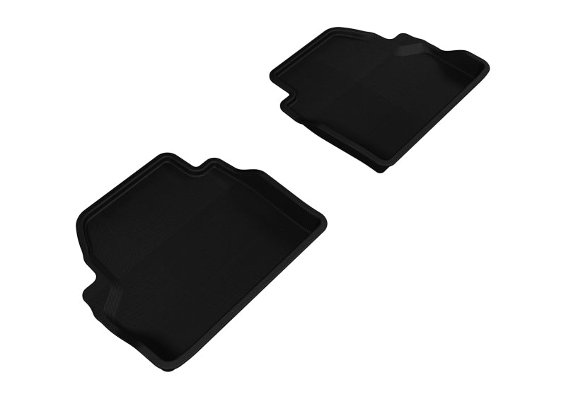 3D MAXpider 2014-2020 BMW 4 Series F32 Kagu 2nd Row Floormats - Black