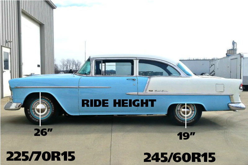 Ridetech 55-57 Chevrolet Bel Air Small Block/LS StreetGrip Suspension System
